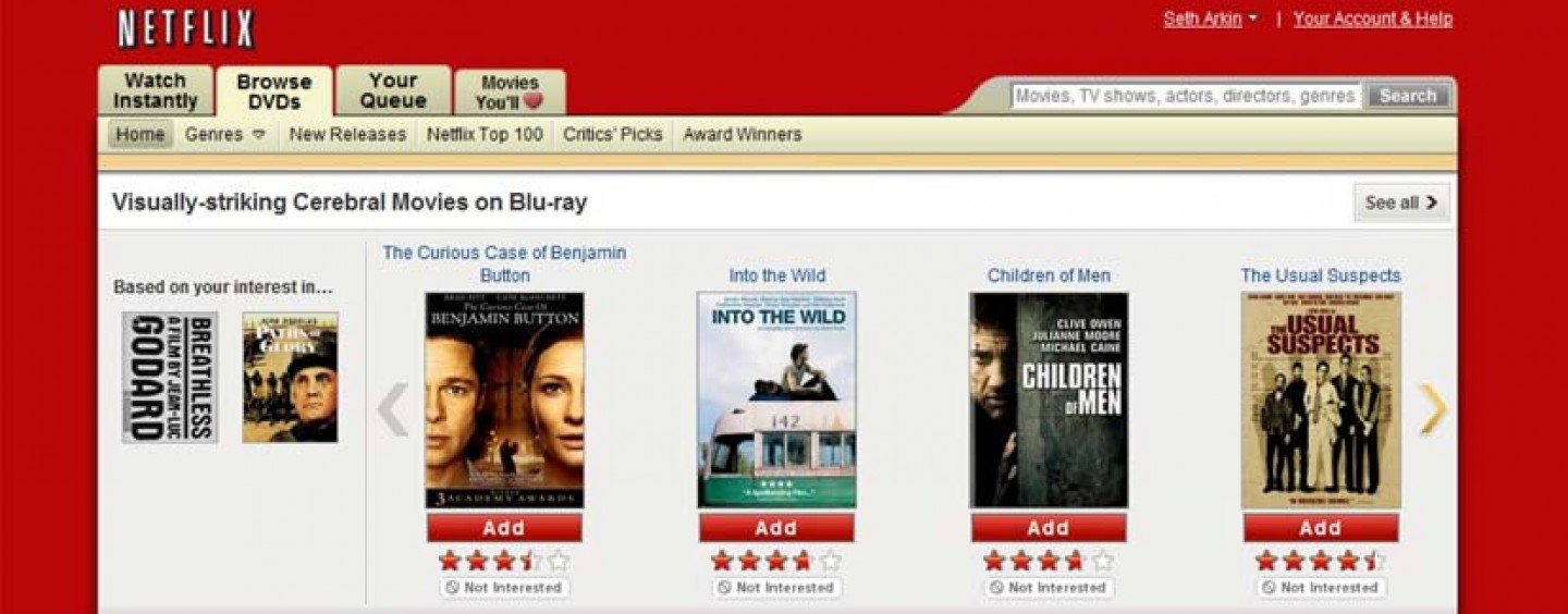 Shortcut to Netflix