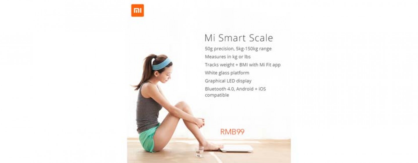 Xiaomi Reveals New Health Gadget – Mi Smart Scale