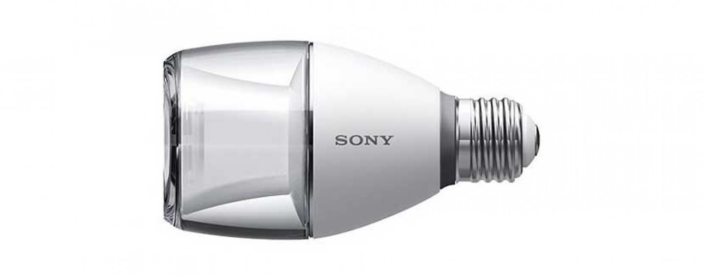 Sony to Release the All in One LED Light Bulb Bluetooth Speaker