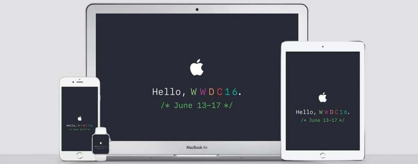 Key Points in Apple’s 10 Minutes Announcement at WWDC 2016
