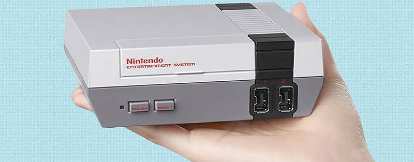 Nintendo to Launch Its Mini NES Console with 3O Classic Game