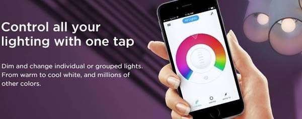 LIFX smart bulb app