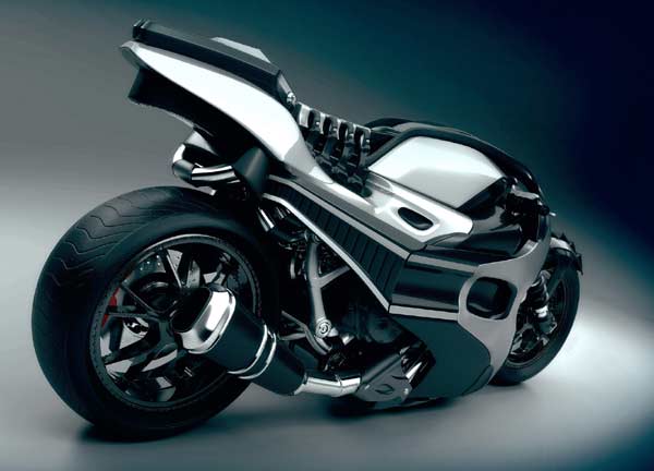 3D divergent super bike