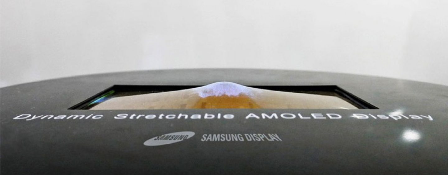 Samsung Launches Its Splendid and Weird Stretchable Screen