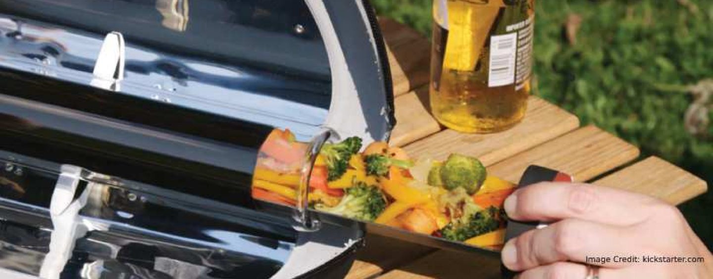 Cook Up A Meal With A Portable Solar-Powered Stove GoSun Go